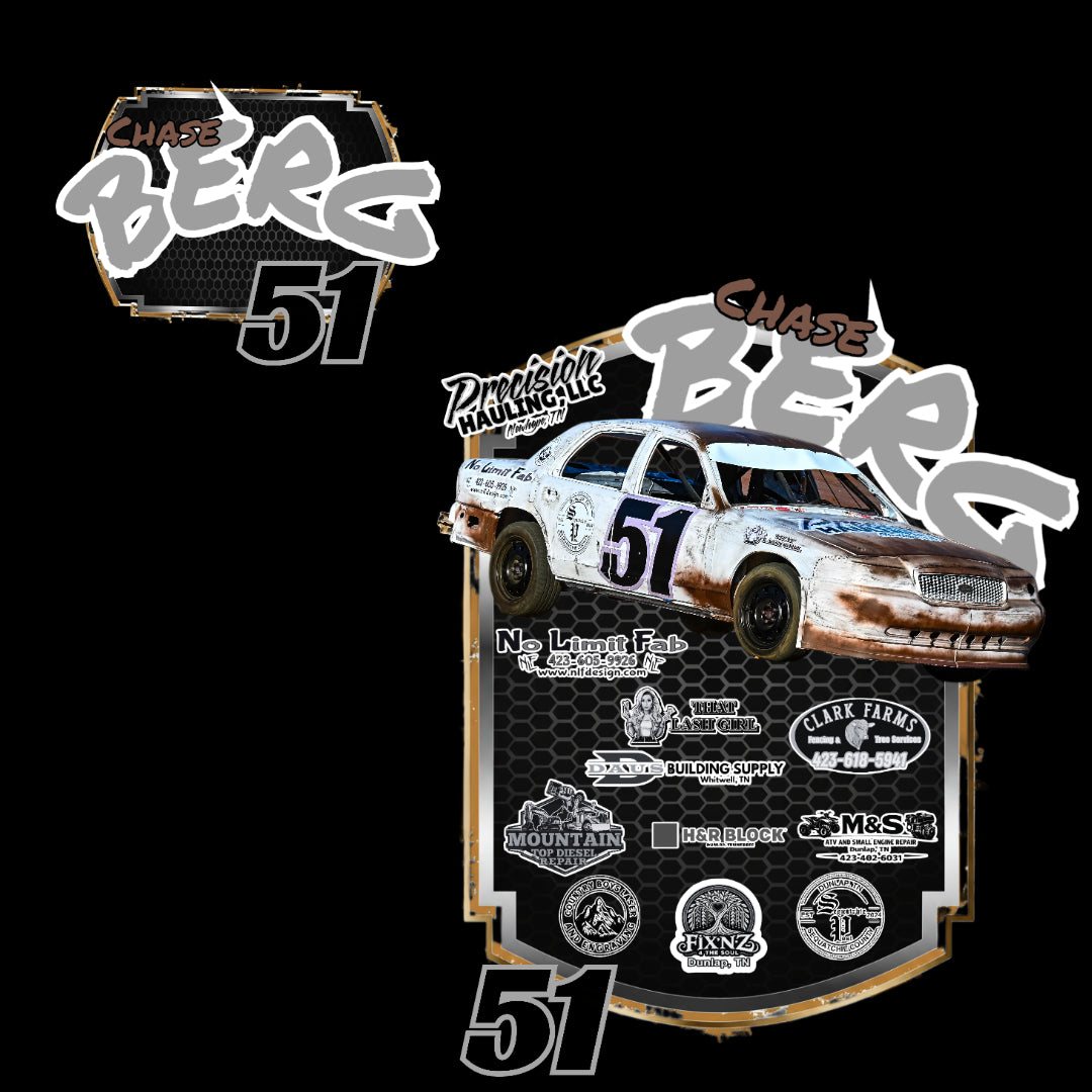 Chase Berg Sublimation Items