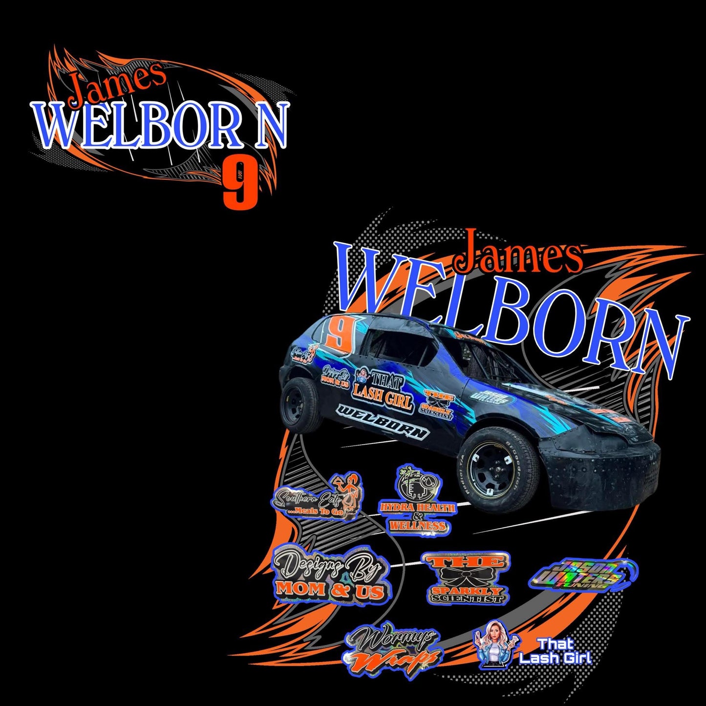 James Welborn Racing Apparel