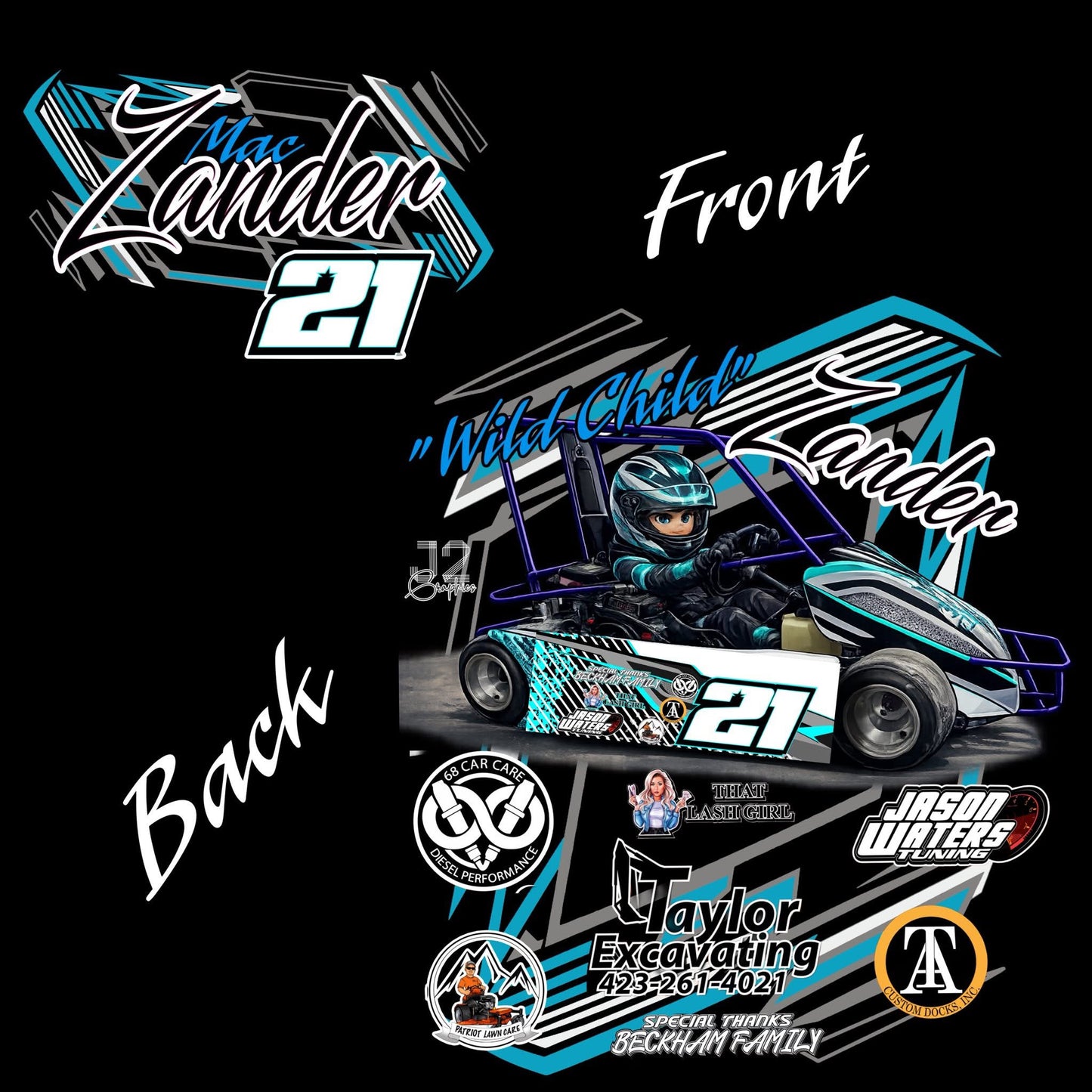 Zander Mac Racing Apparel